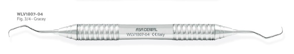 Asa lady leonardo light gracey curette 10mm 3/4