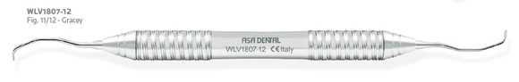 Asa lady leonardo light gracey curette 10mm 11/12