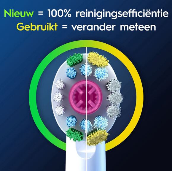 Oral-b 3d white pro cleanmaximiser opzetborstels