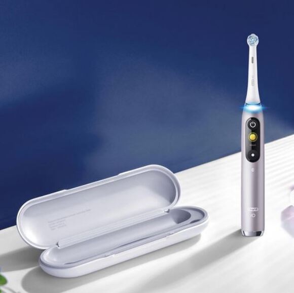 Oral-b io 9 elektrische tandenborstel roze quartz