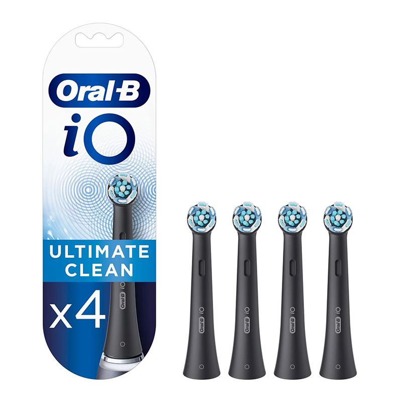 Oral-b io ultimate clean cbf-4 zwart opzetborstels