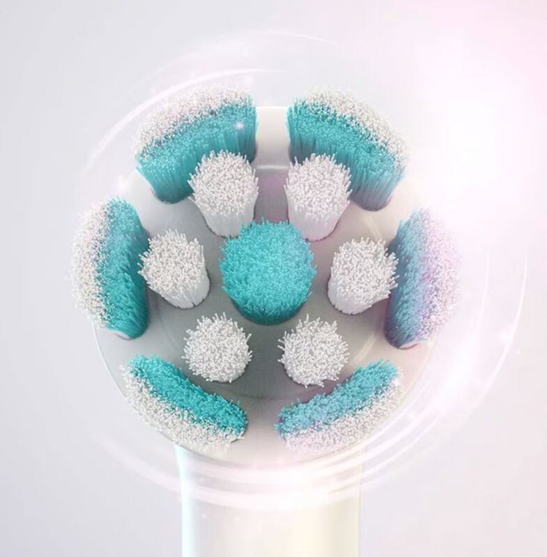 Oral-b io gentle clean swf-2 opzetborstels wit