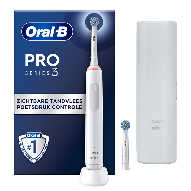 Oral-b pro 3 3500 elektr. tandenborstel wit