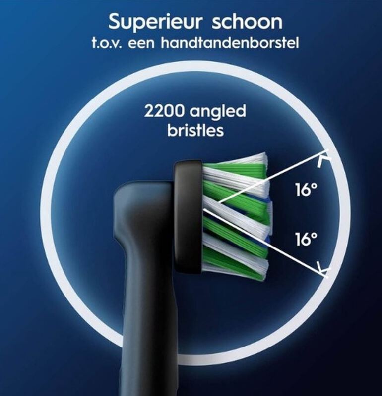 Oral-b pro cross action eb50brx-10 zwart opzetb.