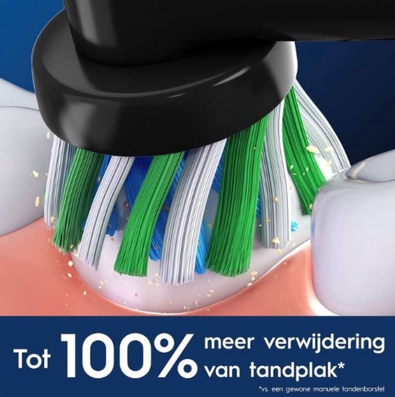 Oral-b pro cross action eb50brx-10 zwart opzetb.