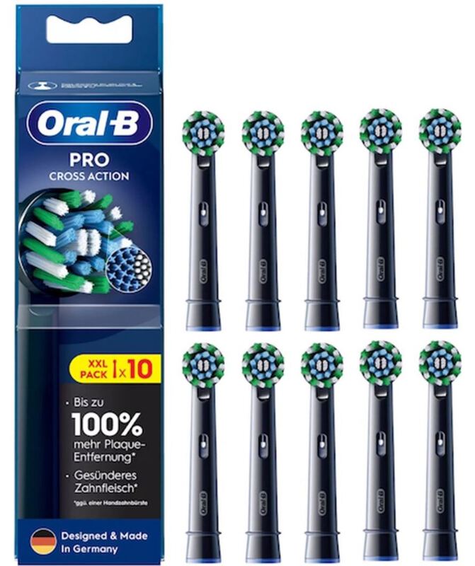 Oral-b pro cross action eb50brx-10 zwart opzetb.