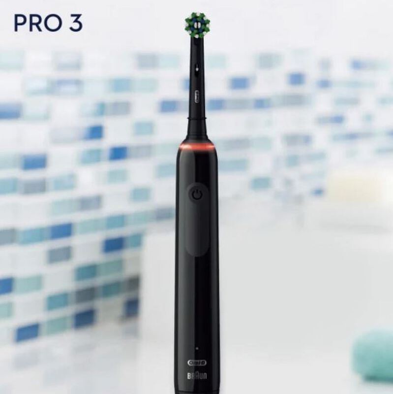 Oral-b pro 3 3000 crossaction black edition