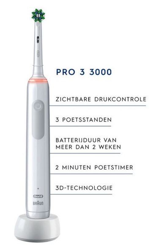 Oral-b pro 3 3000 crossaction black edition