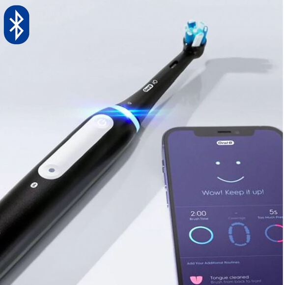 Oral-b io 4 elektrische tandenborstel zwart