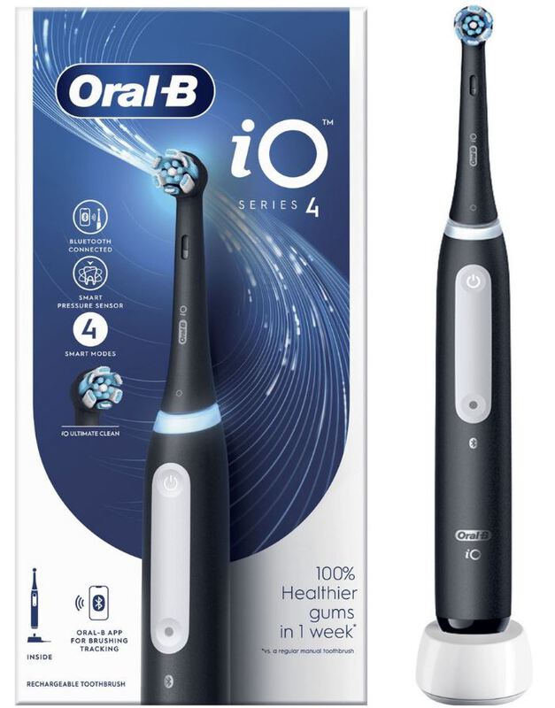 Oral-b io 4 elektrische tandenborstel zwart
