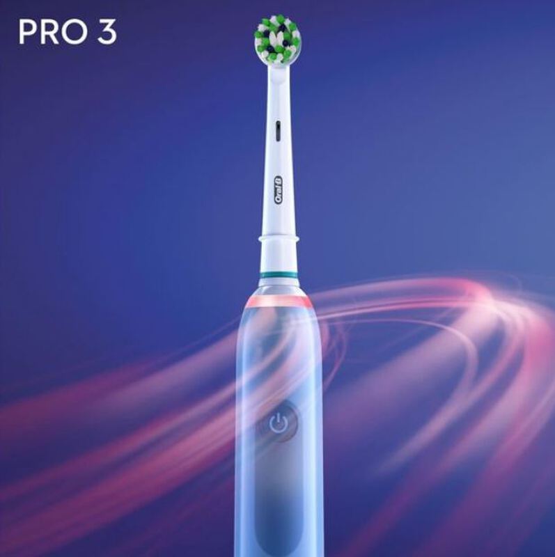 Oral-b pro 3 3000 crossaction blauw