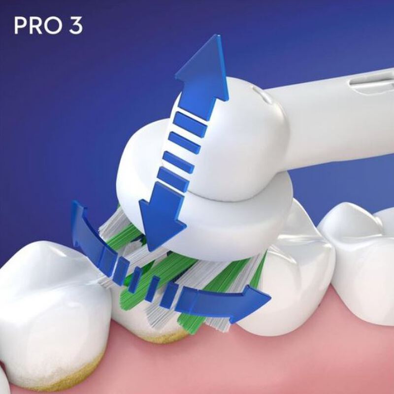 Oral-b pro 3 3000 crossaction blauw