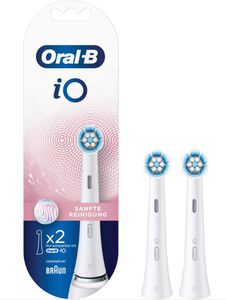 oral-b io gentle clean opzetborstels wit