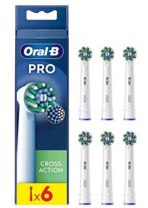 oral-b pro cross action wit opzetborstels