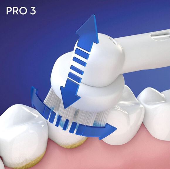 Oral-b pro 3 3000 elektr. tandenborstel zwart