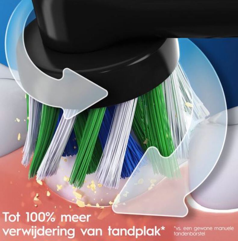 Oral-b pro 3 3000 elektr. tandenborstel zwart