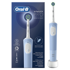 oral-b vitality pro protect x clean blauw