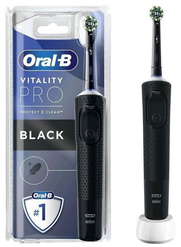 Oral-b vitality pro protect x clean zwart