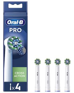 oral-b pro cross action wit opzetborstels