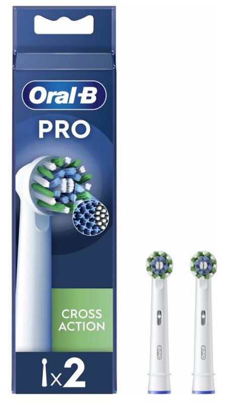 Oral-b pro cross action wit opzetborstels