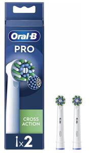 oral-b pro cross action wit opzetborstels