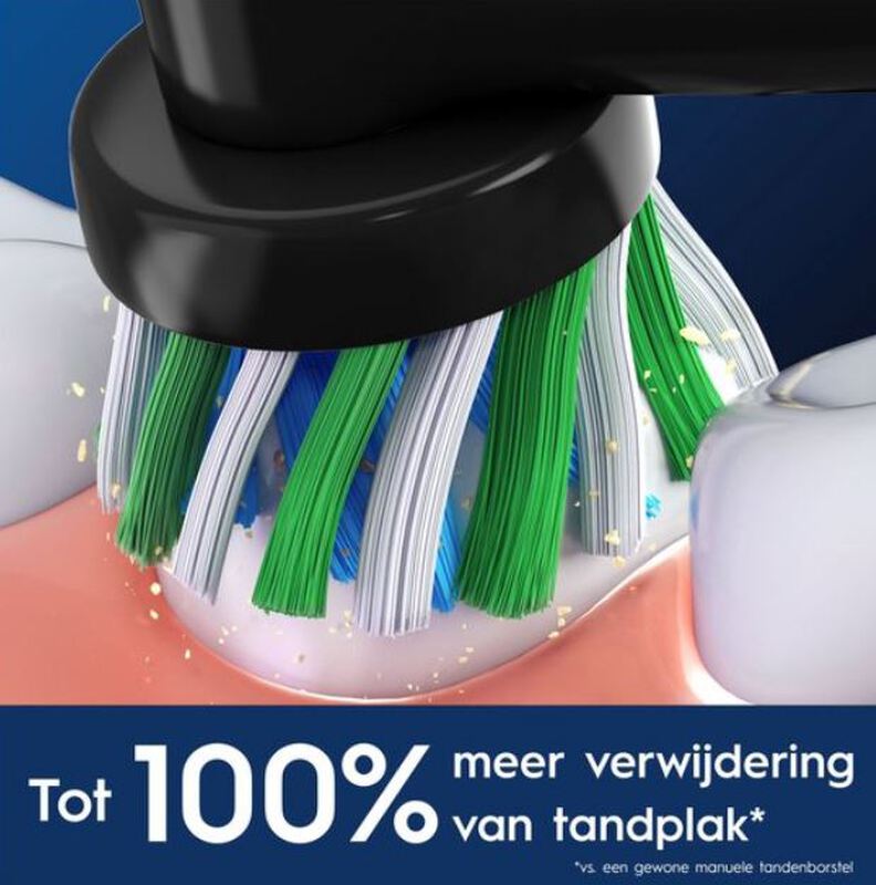 Oral-b pro cross action zwart opzetborstels
