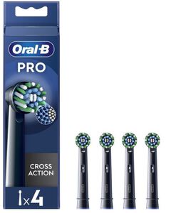 oral-b pro cross action zwart opzetborstels