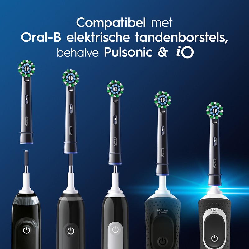 Oral-b pro cross action zwart opzetborstels
