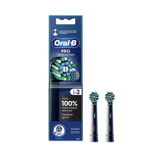 oral-b pro cross action zwart opzetborstels