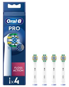 oral-b pro floss action wit opzetborstels