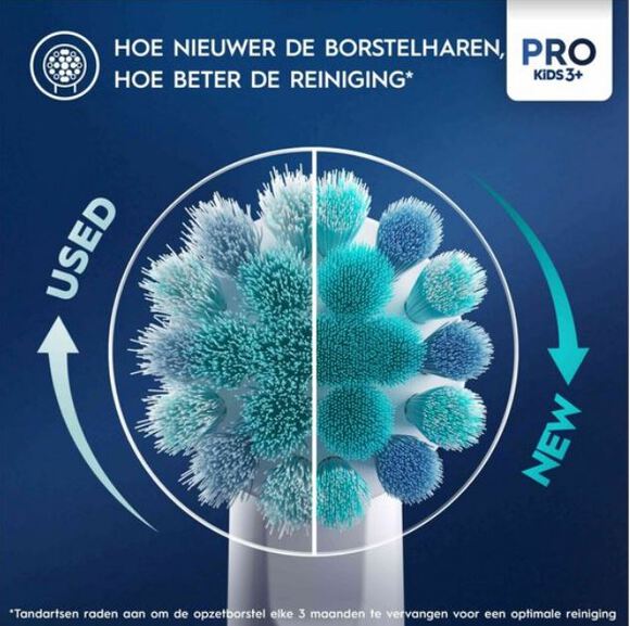Oral-b pro kids princess opzetborstels