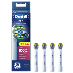 oral-b pro floss action wit opzetborstels