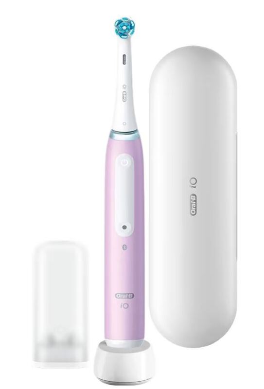 Oral-b io 4 elektrische t.b. lavendel + travelcase