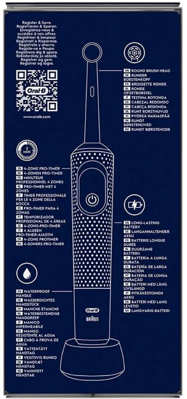 Oral-b vitality pro blauw