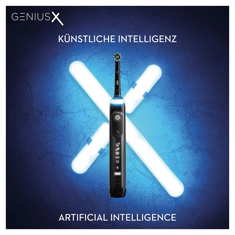 Oral-b genius x el.tandenborstel midnight black