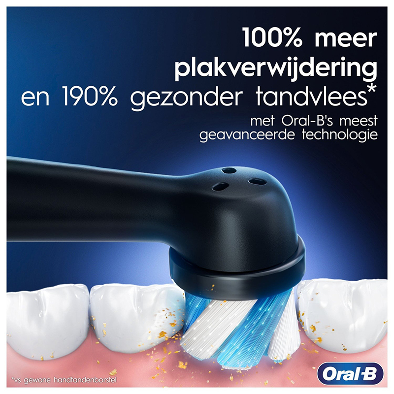 Oral-b io 6 black lava elektrische tandenborstel