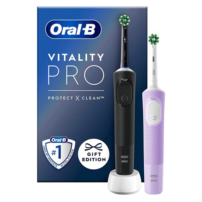 Oral-b vitality pro 103 zwart/lila