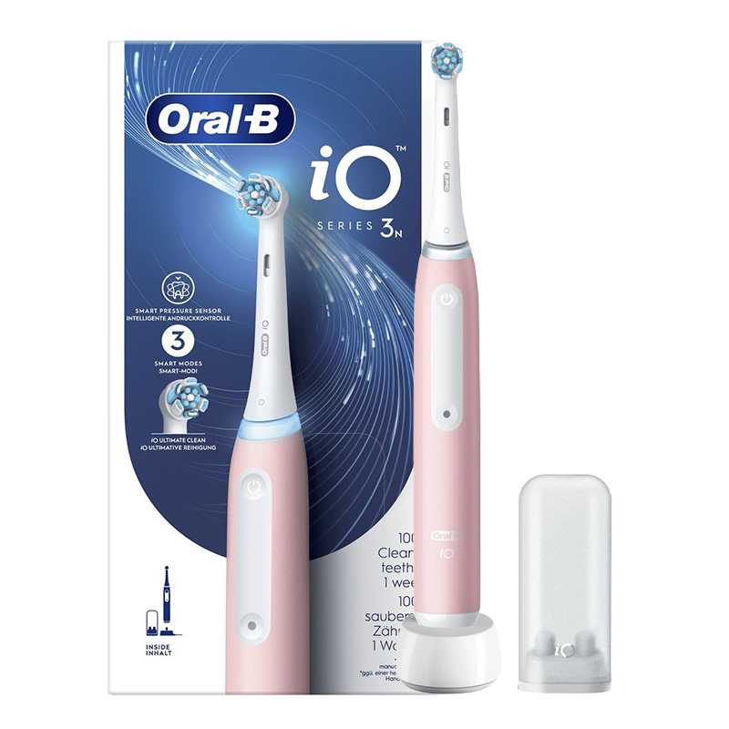 Oral-b io 3n series pink elektrische tandenborstel