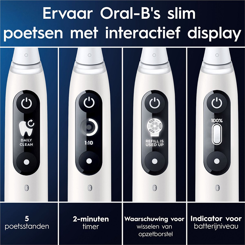 Oral-b io 6n pink sand elektrische tandenborstel