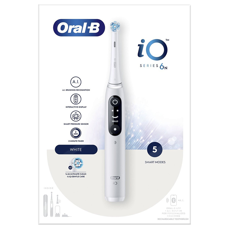 Oral-b io 6n wit elektrische tandenborstel