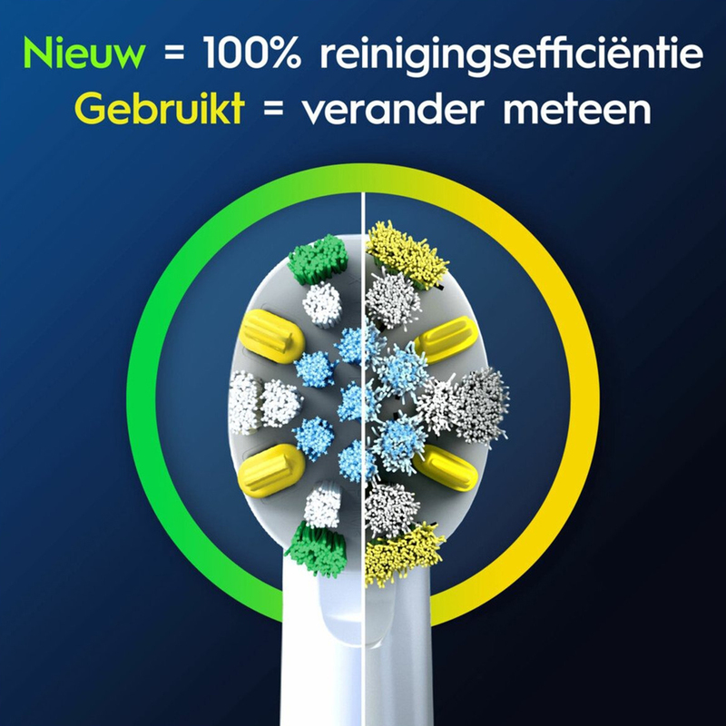Oral-b pro floss action wit opzetborstels
