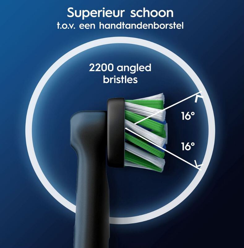 Oral-b pro cross action zwart opzetborstels