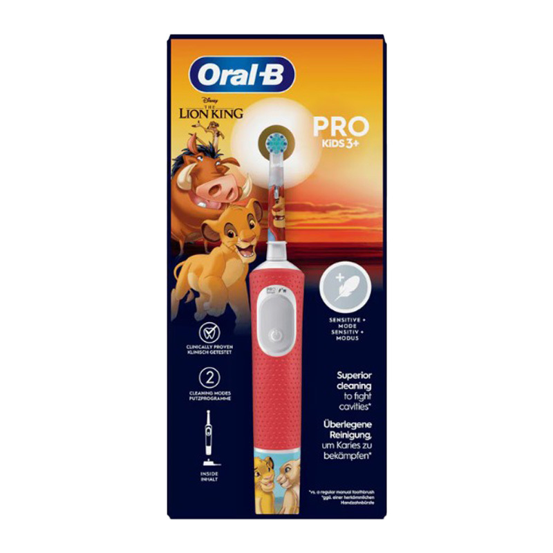 Oral-b vitality pro 103 kids lion king 3+ jaar