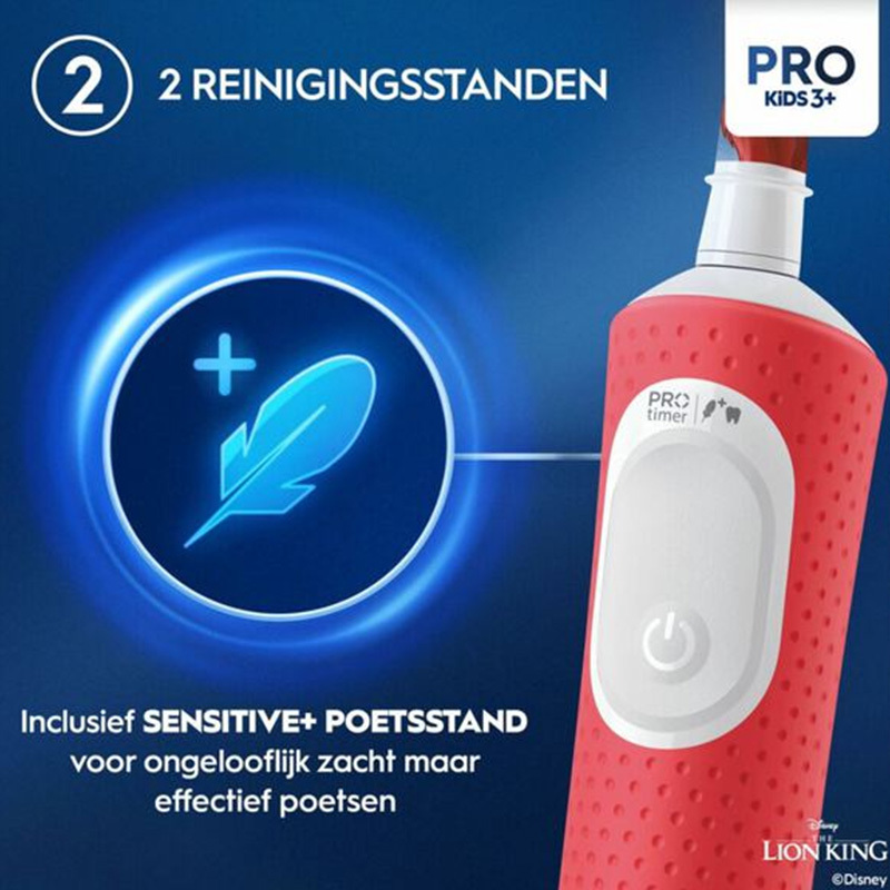 Oral-b vitality pro 103 kids lion king 3+ jaar