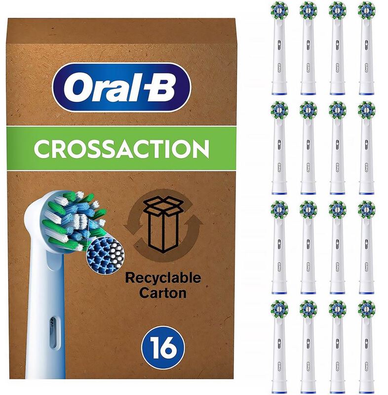 Oral-b pro cross action wit opzetborstels