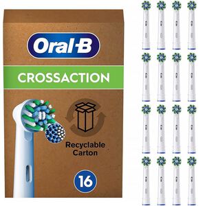 oral-b pro cross action wit opzetborstels
