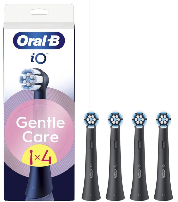 Oral-b io gentle care opzetborstels zwart