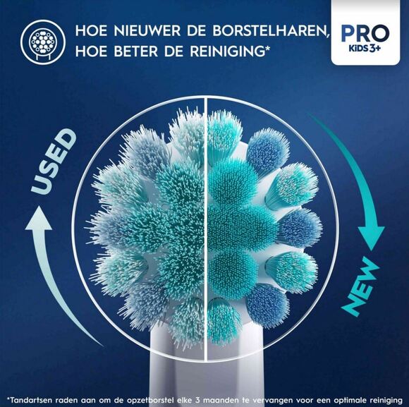 Oral-b pro kids frozen x-soft eb10s-2 opzetborstel