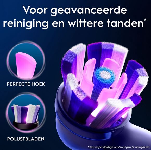 Oral-b io radiant white opzetborstels