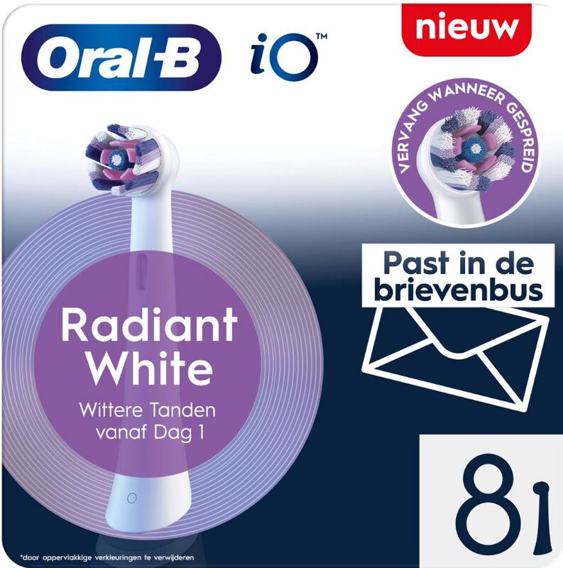 Oral-b io radiant white opzetborstels